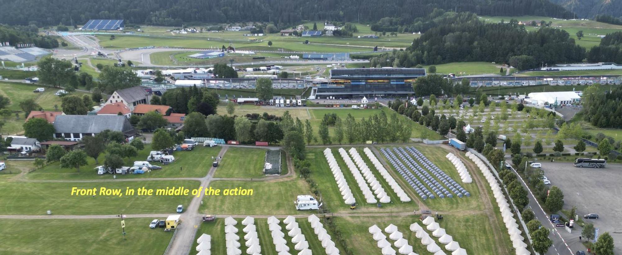 Grandprixcamp, Closest To The Red Bull Ring, Up To 4 Guests In A Tent Spielberg Bei Knittelfeld Exterior foto